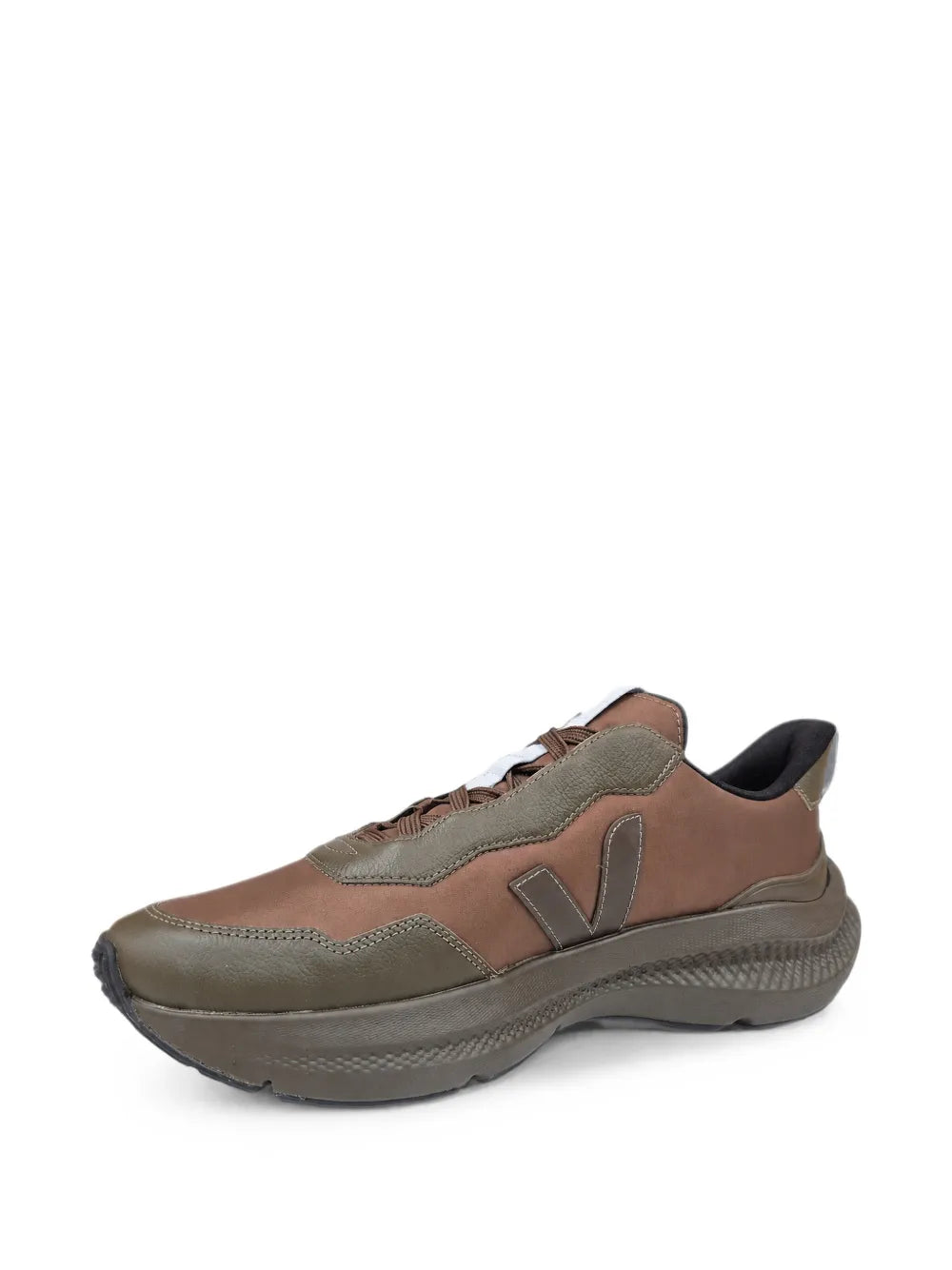 x CFCL logo-patch panelled sneakers