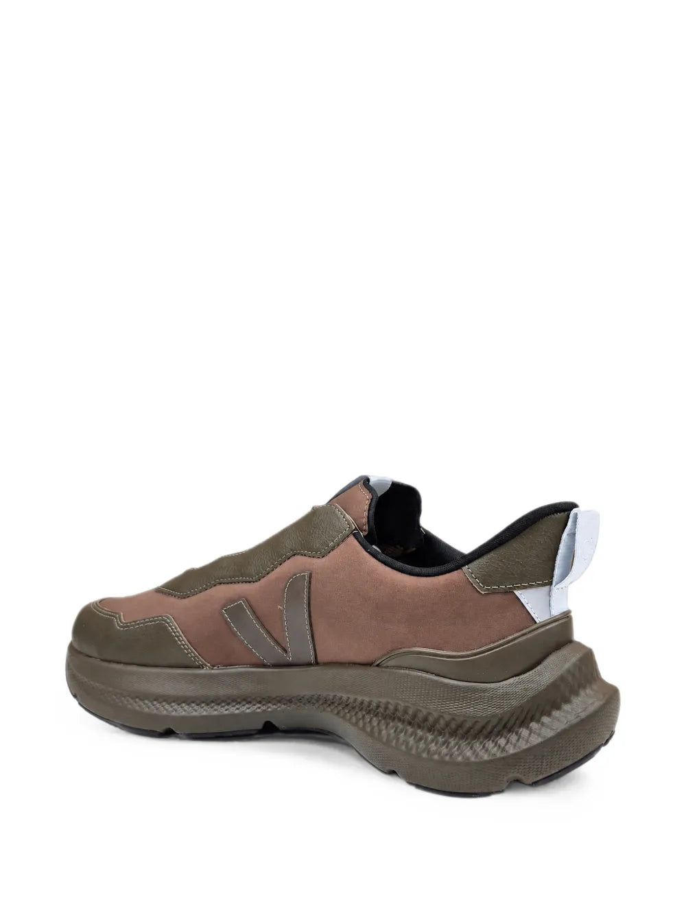 x CFCL logo-patch panelled sneakers