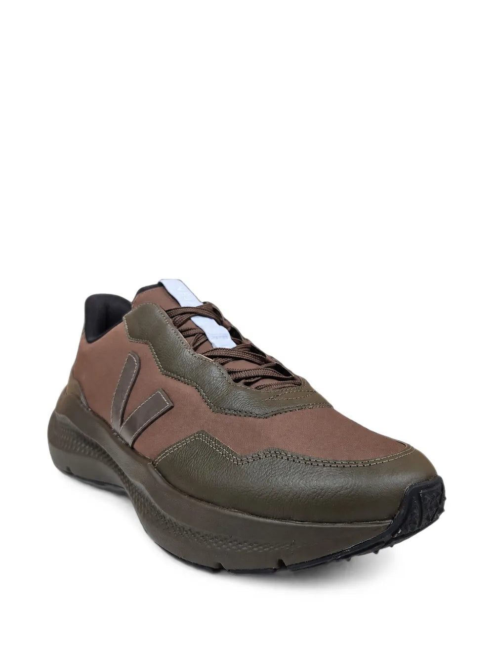 x CFCL logo-patch panelled sneakers