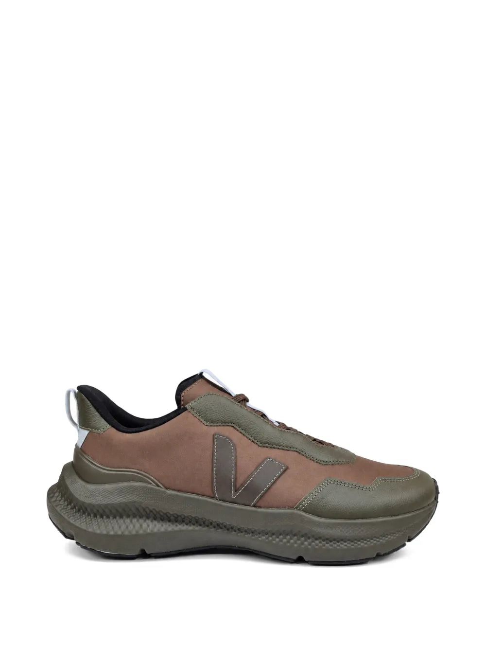 x CFCL logo-patch panelled sneakers