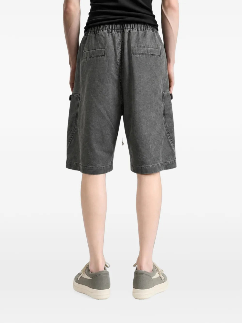 Bauhaus drawstring-waist cargo shorts