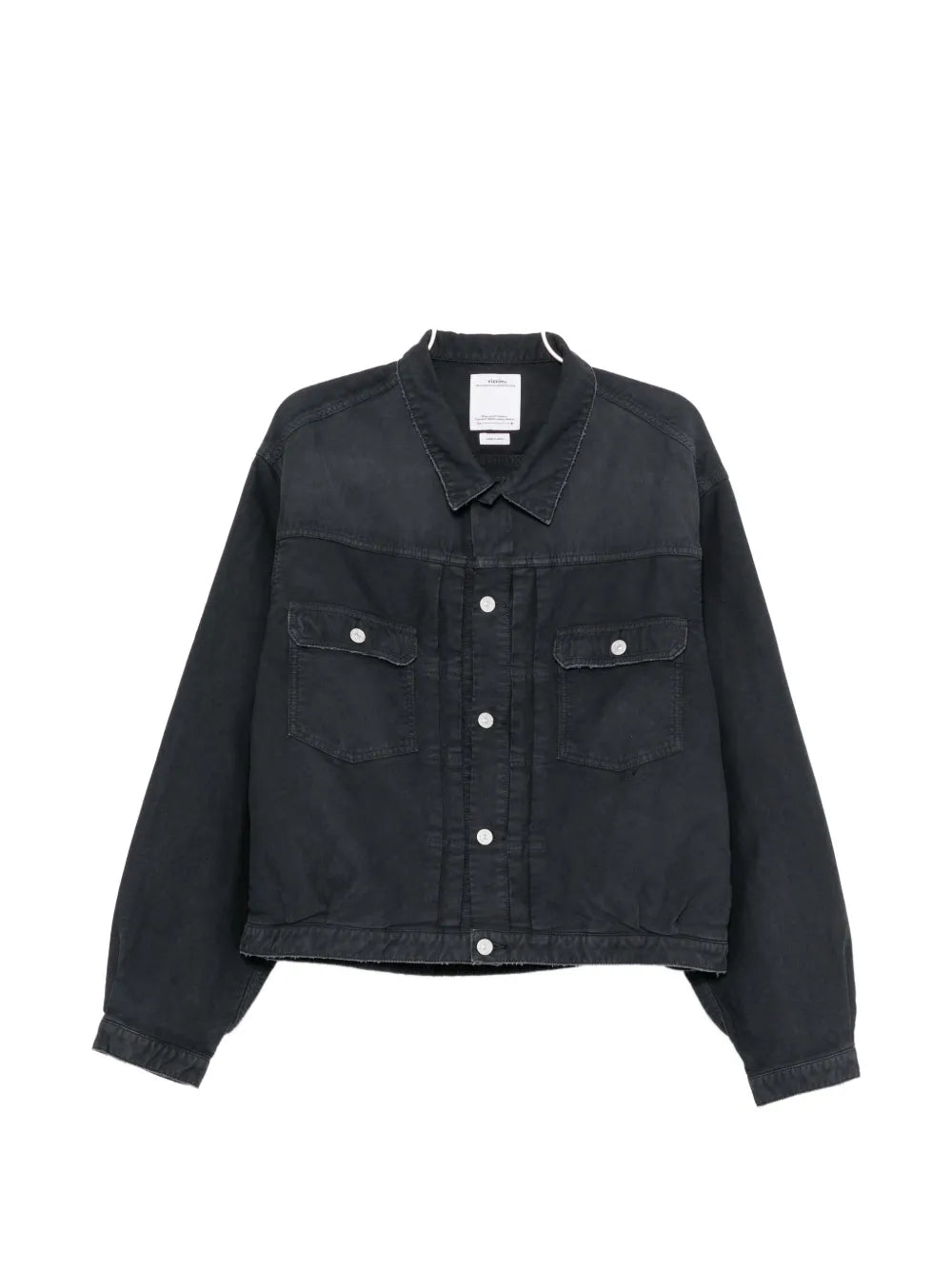 panelled denim jacket
