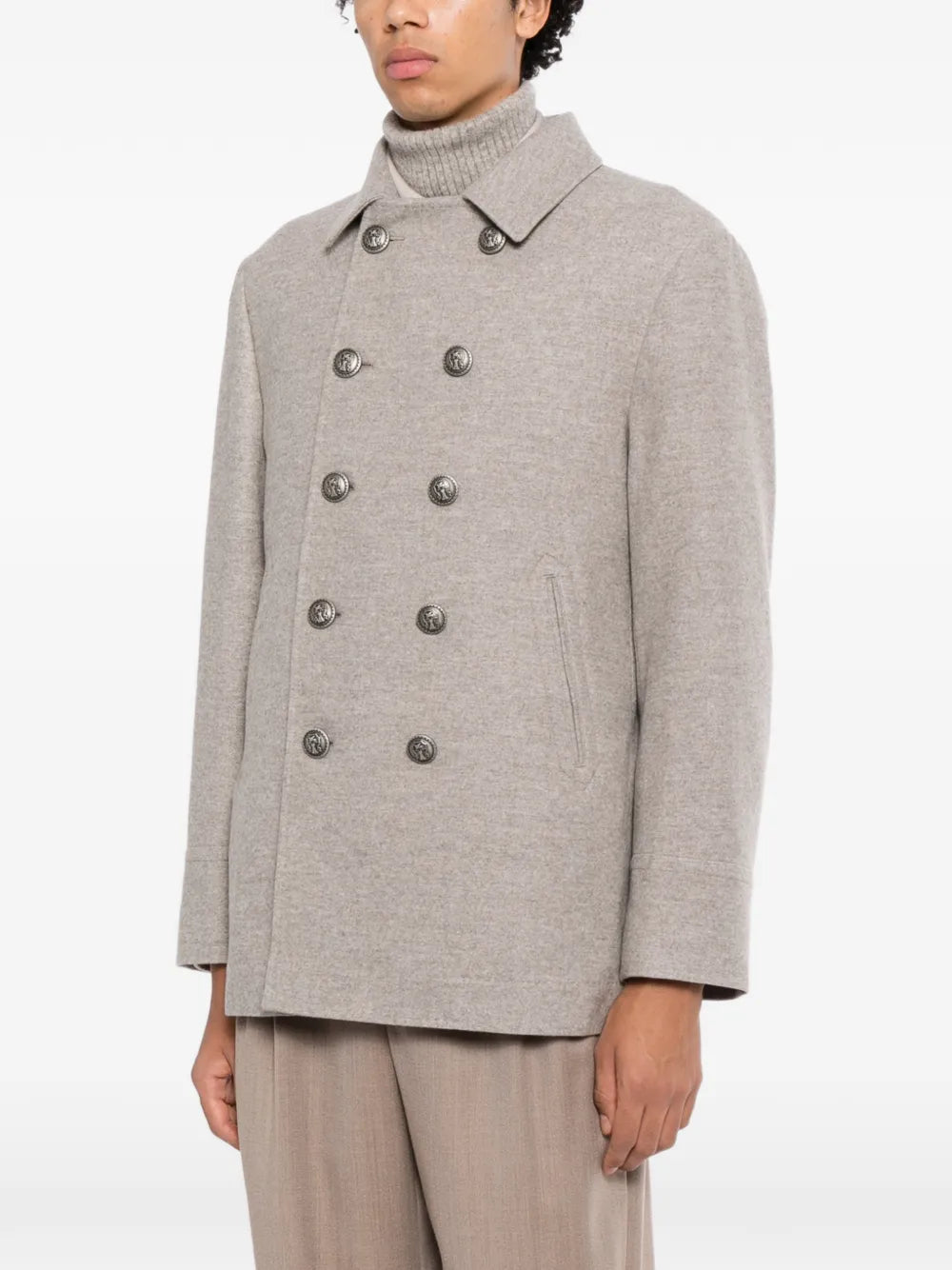 double-breasted jacket