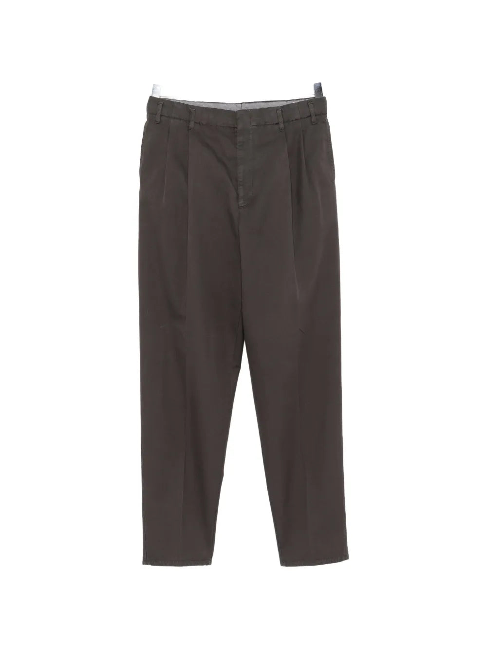 pleated-detail trousers