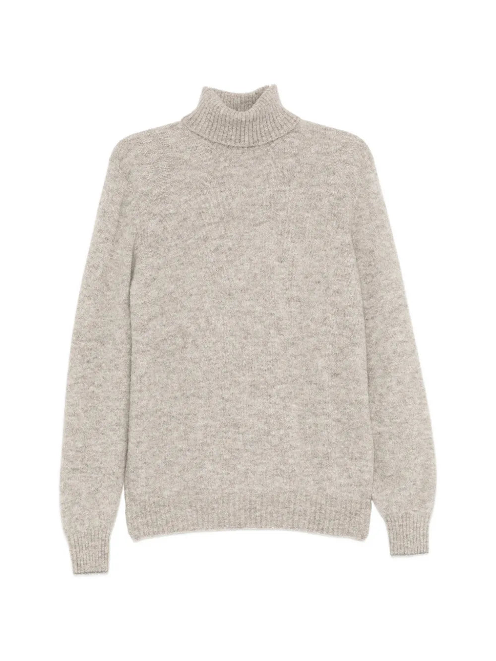 roll-neck knitted jumper