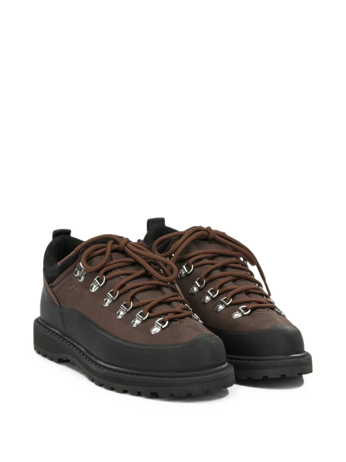 Roccia Basso Lace-Up Panelled Sneakers