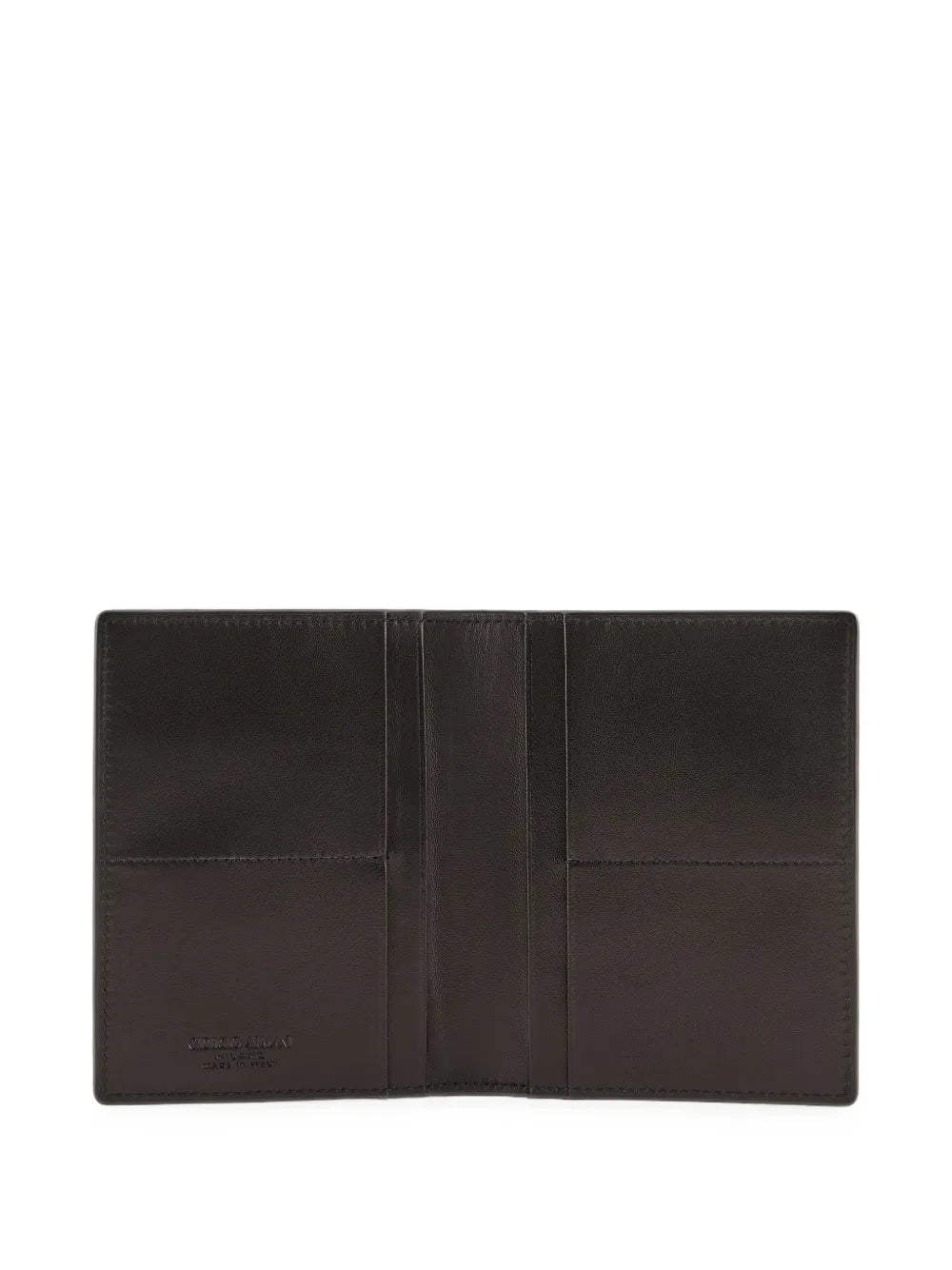 logo-debossed bifold cardholder