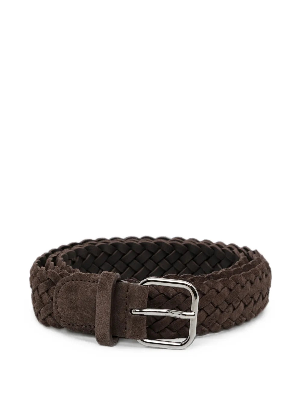 woven leather belt