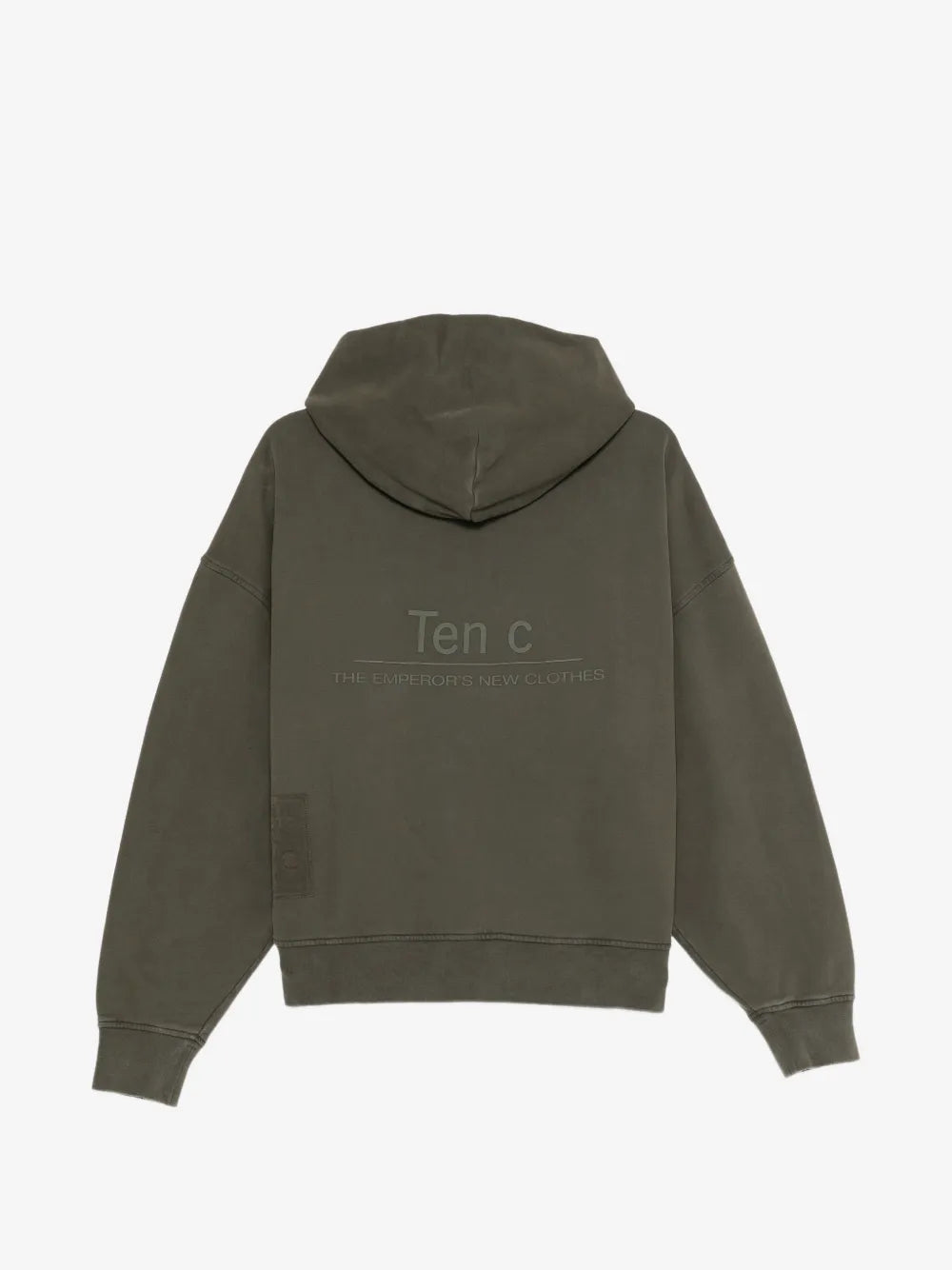 Ribbed Hem And Cuffs Hoodie