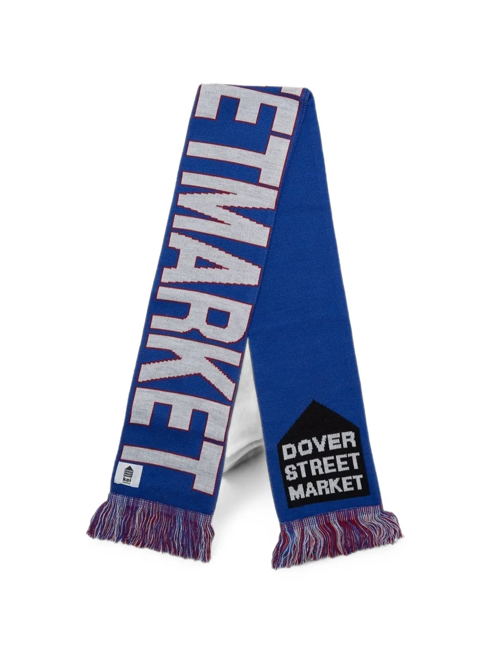 logo-intarsia Football scarf