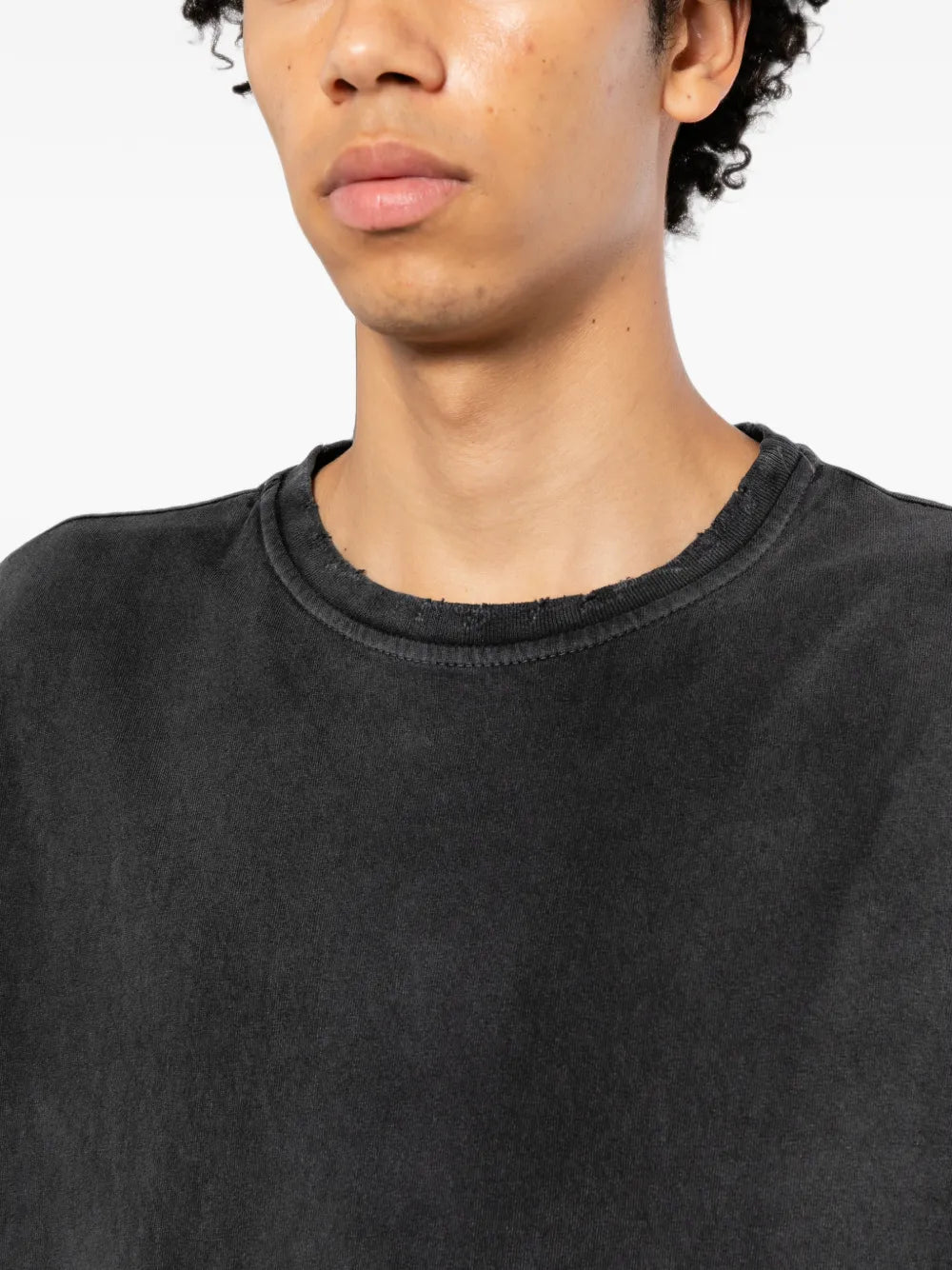 sun-faded distressed T-shirt