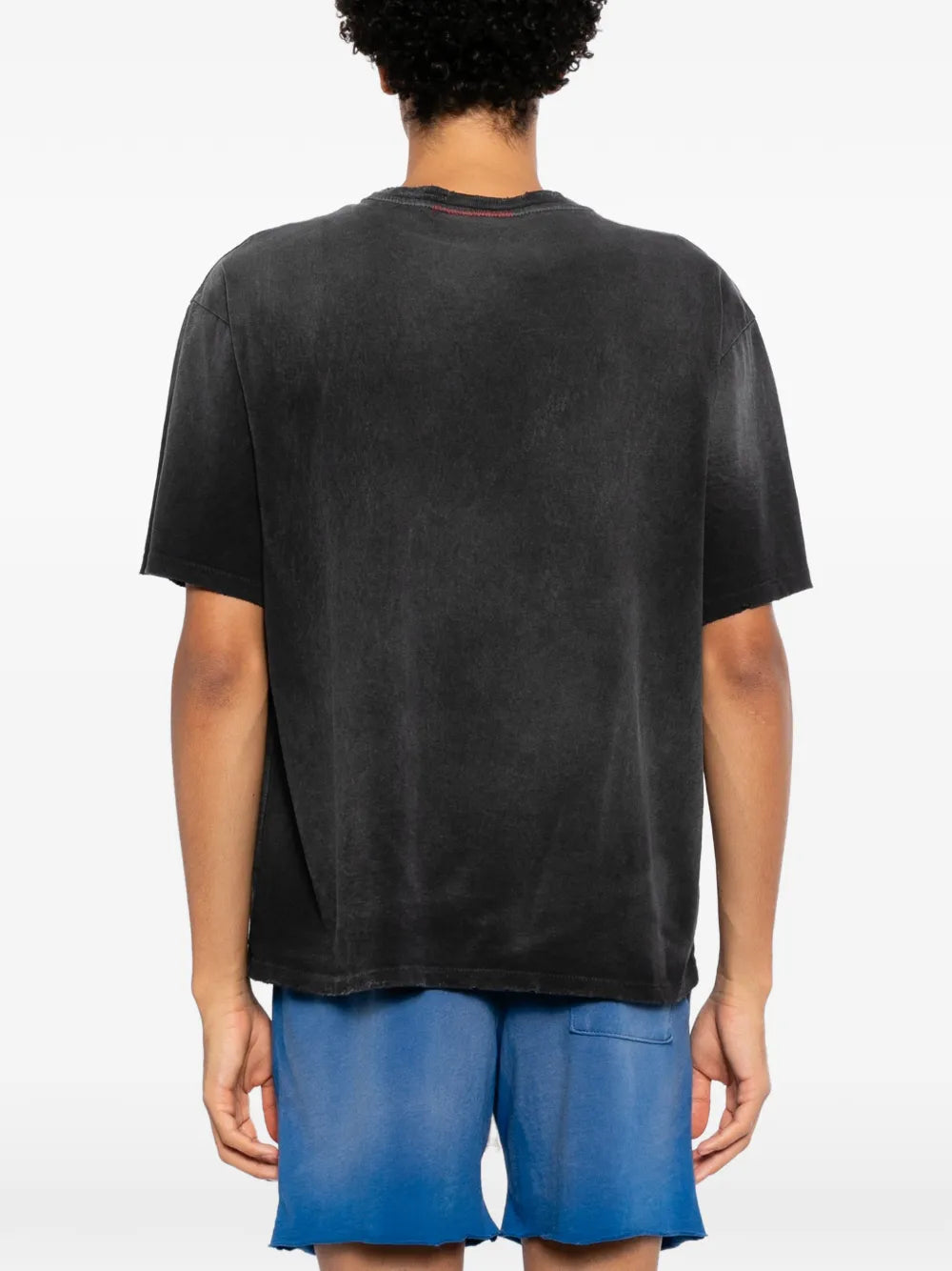 sun-faded distressed T-shirt