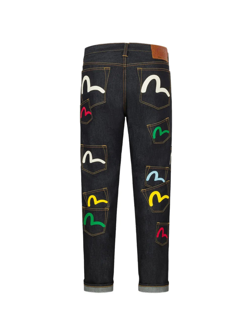 Seagull multi-pocket jeans