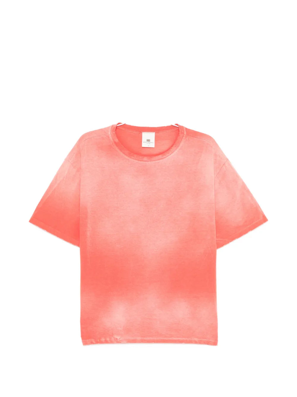 faded-effect crew-neck T-shirt