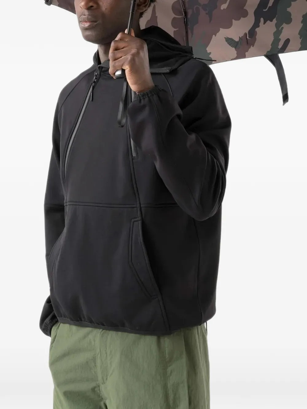 Senz camo-print logo-print umbrella