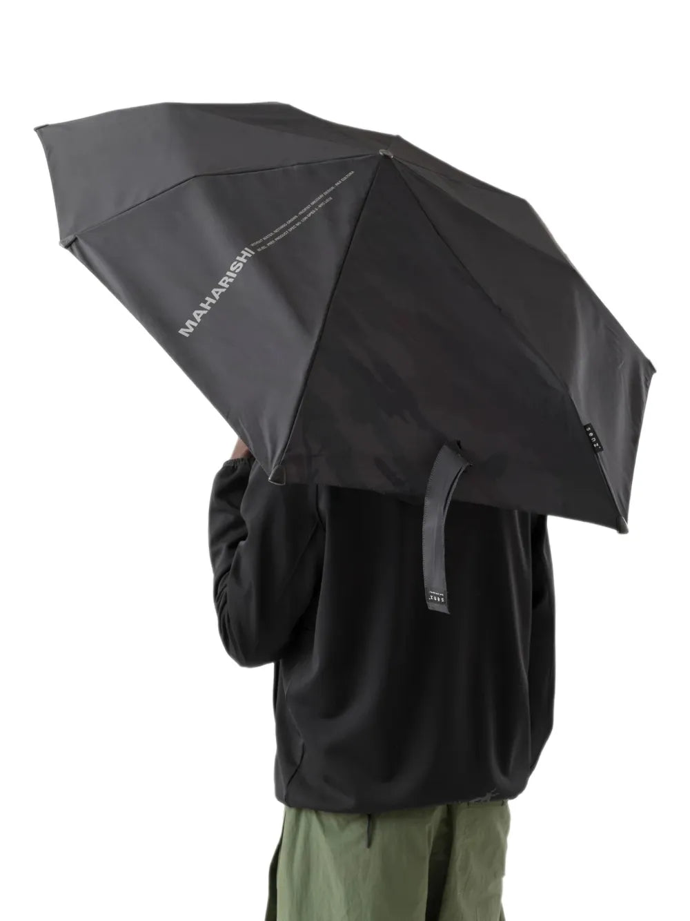 Senz camo-print logo-print umbrella