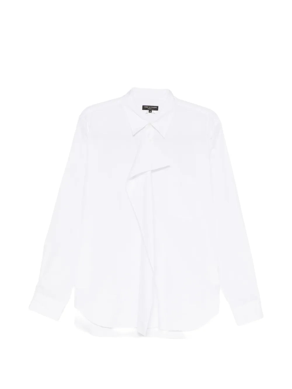 asymmetric-panel shirt