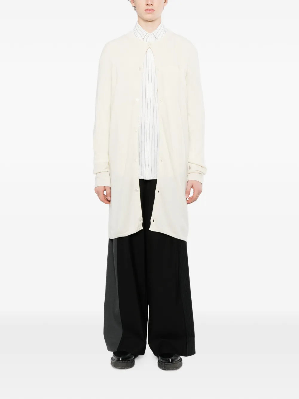 button-up cardigan