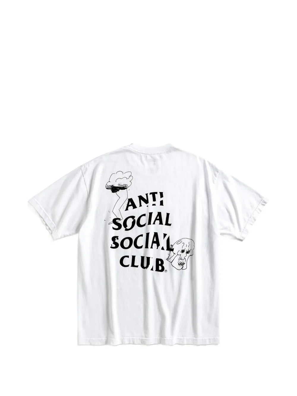 illustrated-print T-shirt