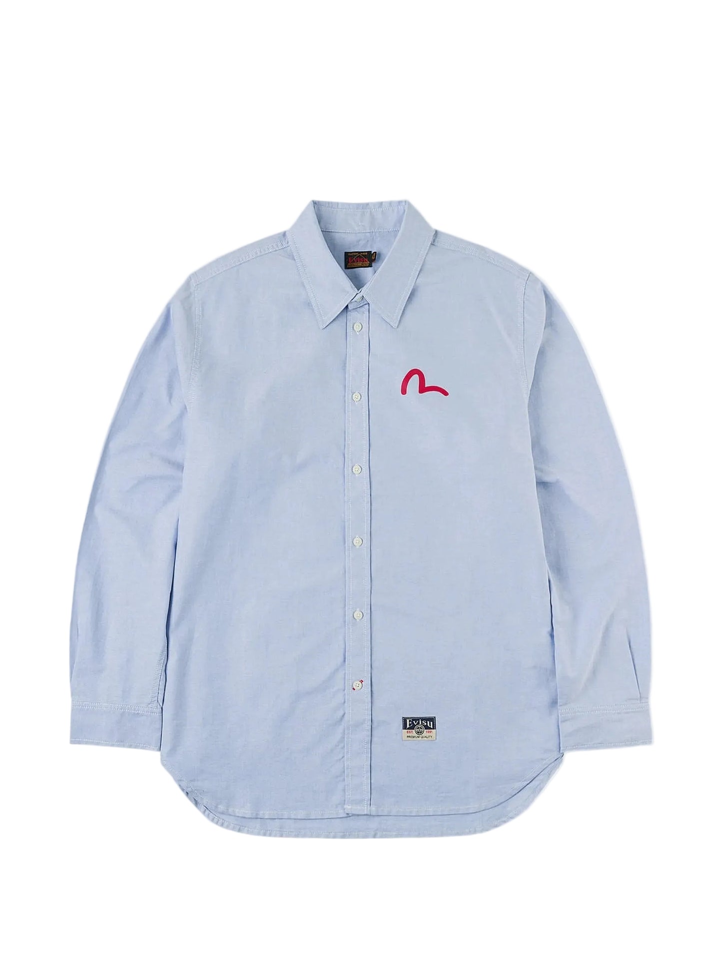 Seagull-Print Oxford Shirt