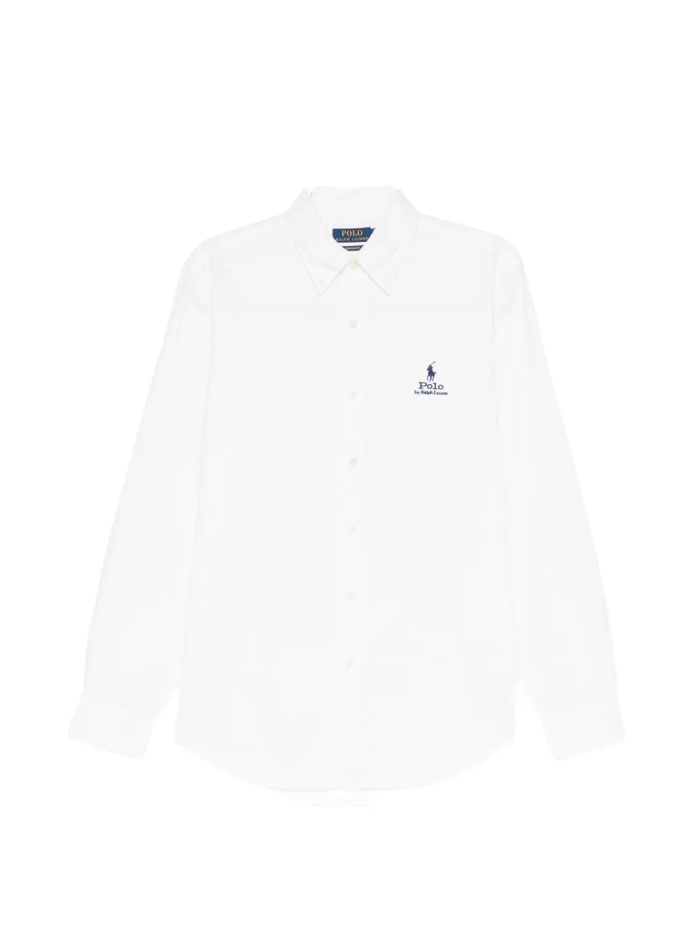 button-down collar long-sleeve shirt