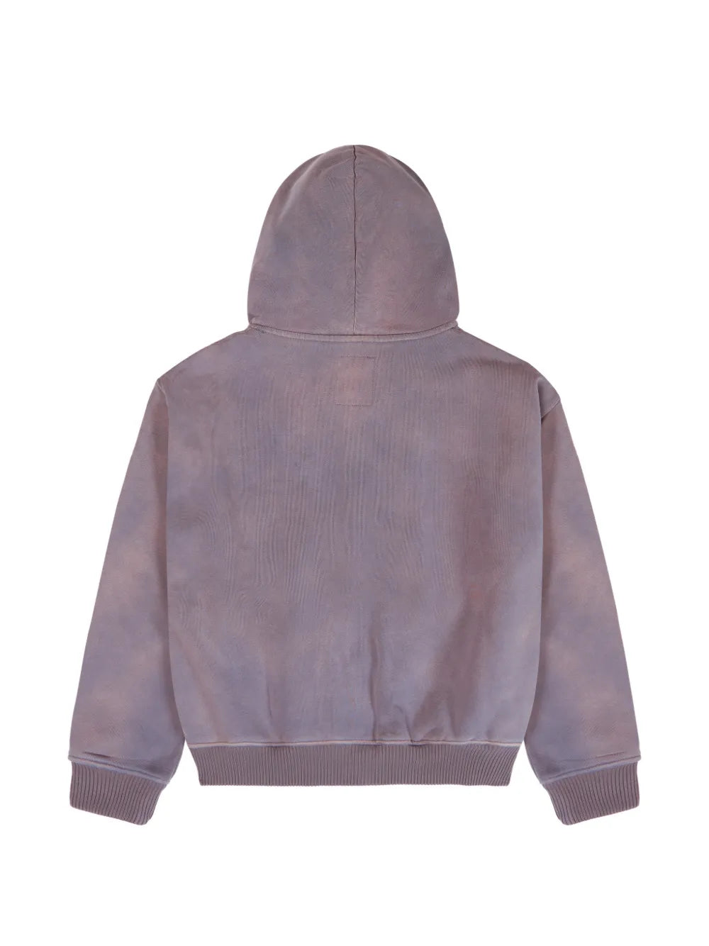 face-patchwork hoodie