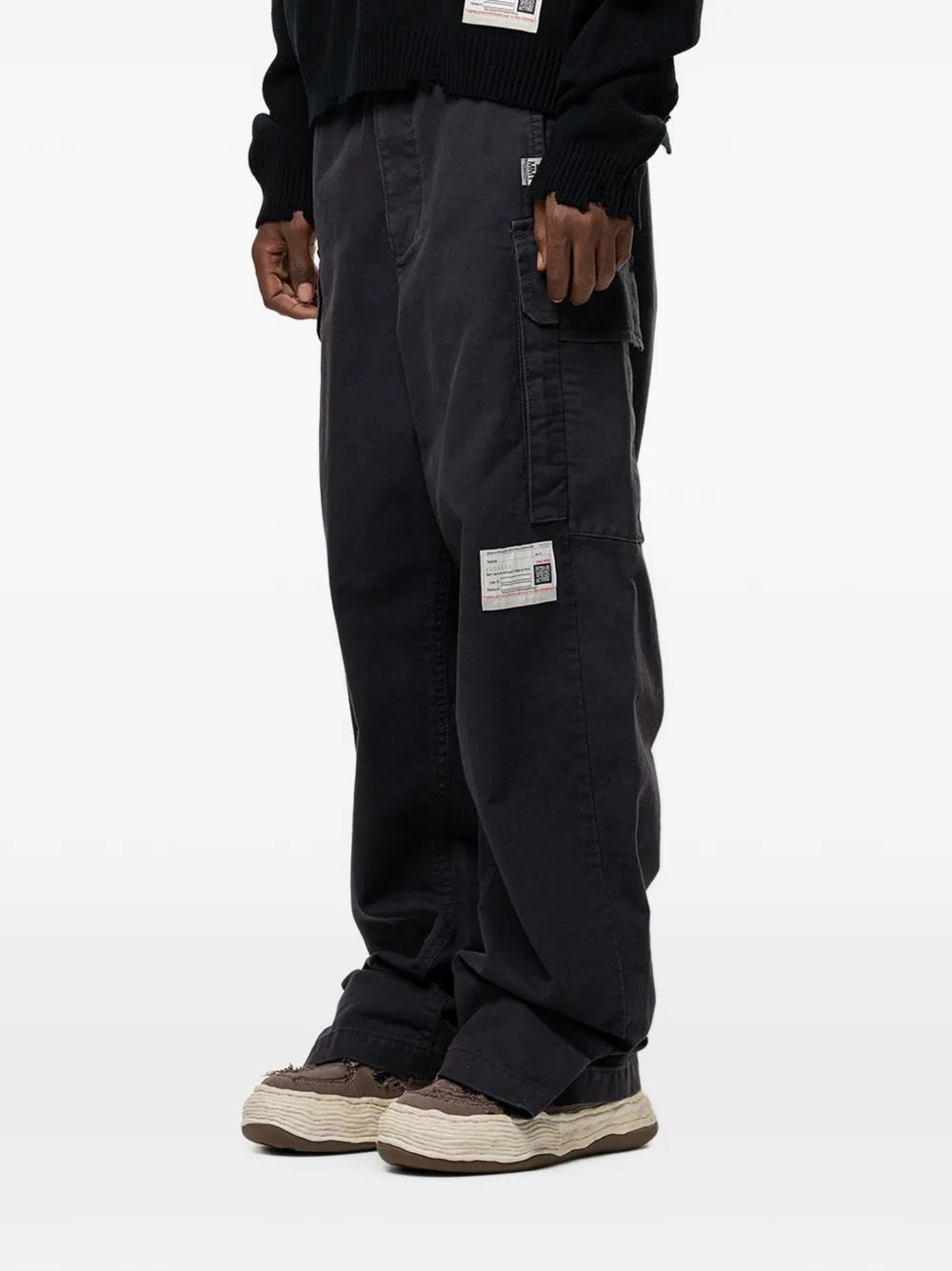 folded cargo pants