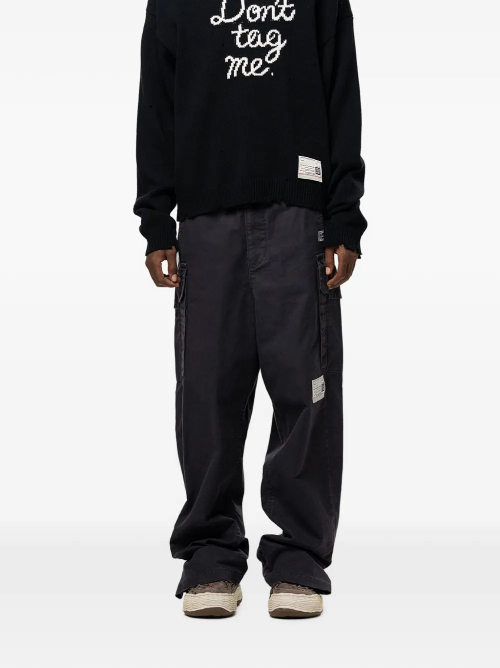 folded cargo pants