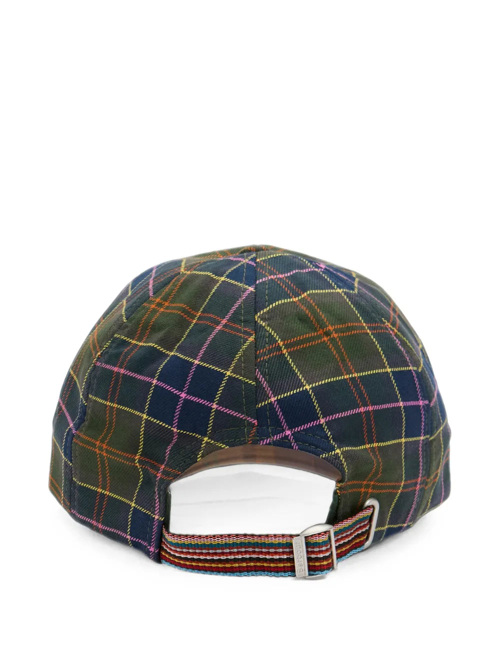 x Paul Smith tartan-pattern baseball cap