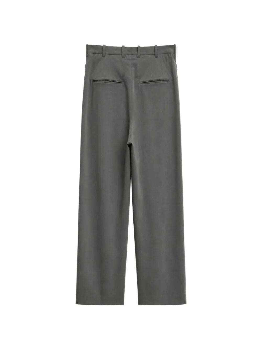 Eight Tuck pleated wool trousers