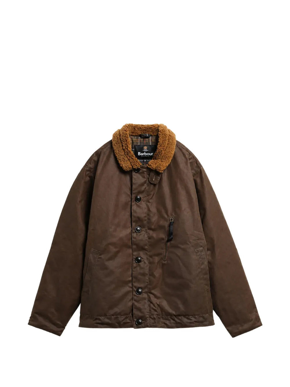 fleece-collar jacket