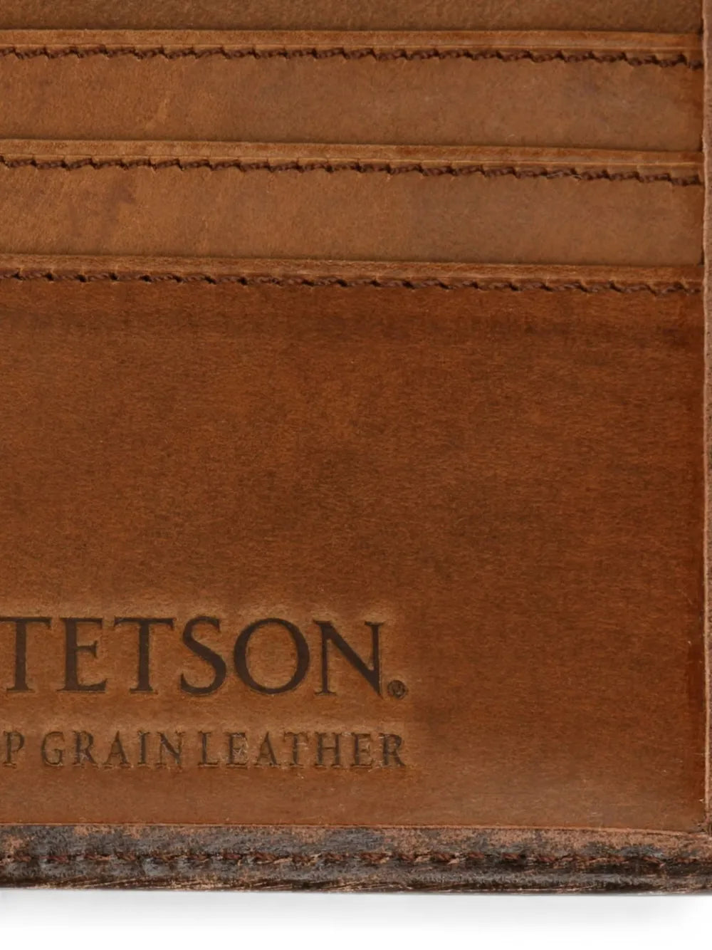 floral-tooled wallet