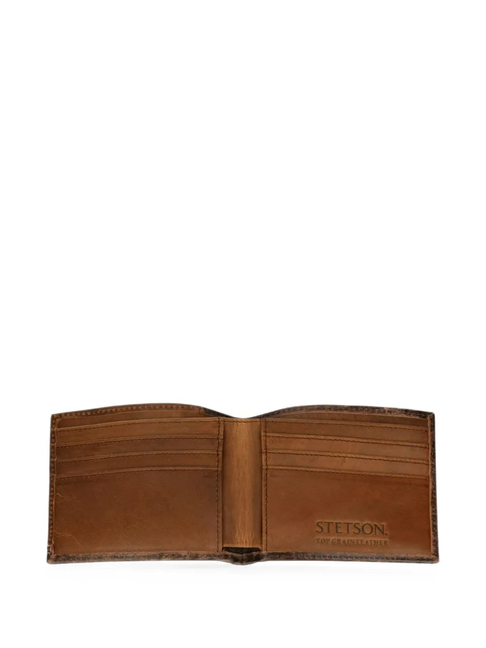 floral-tooled wallet