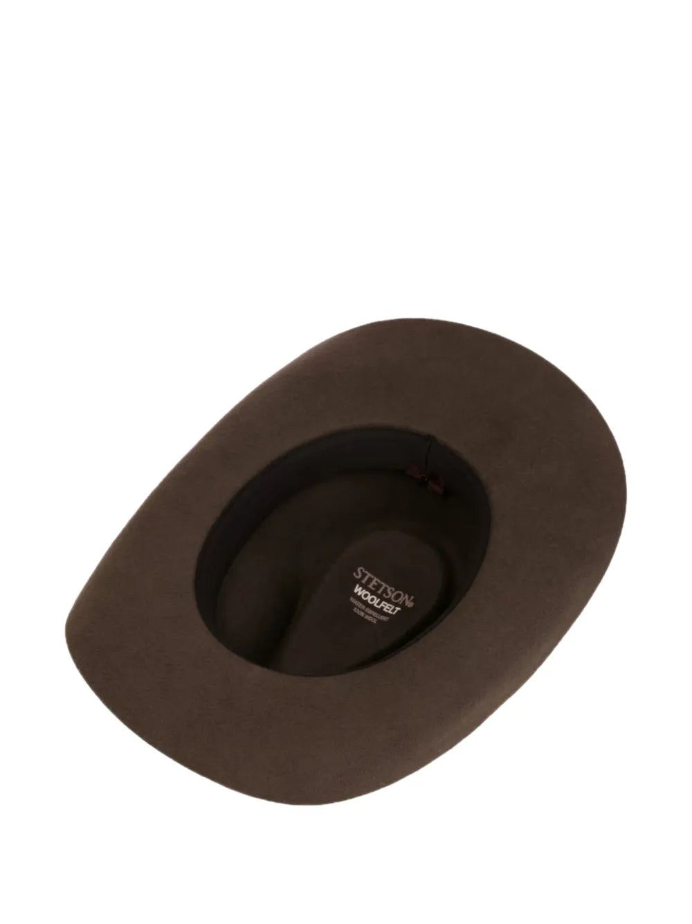 buckle-detail feather-trim hat
