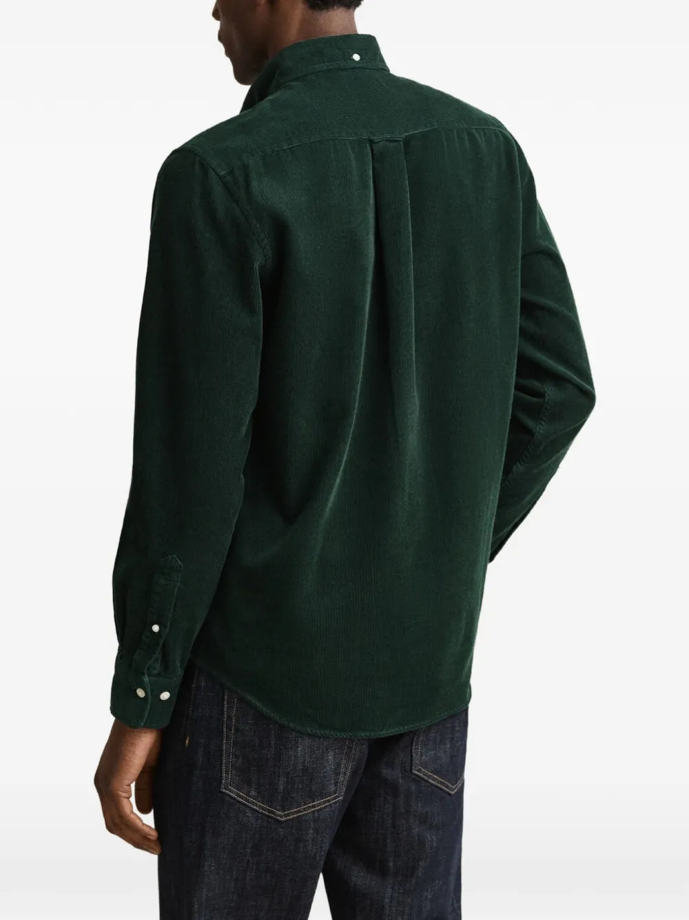 corduroy button-down shirt