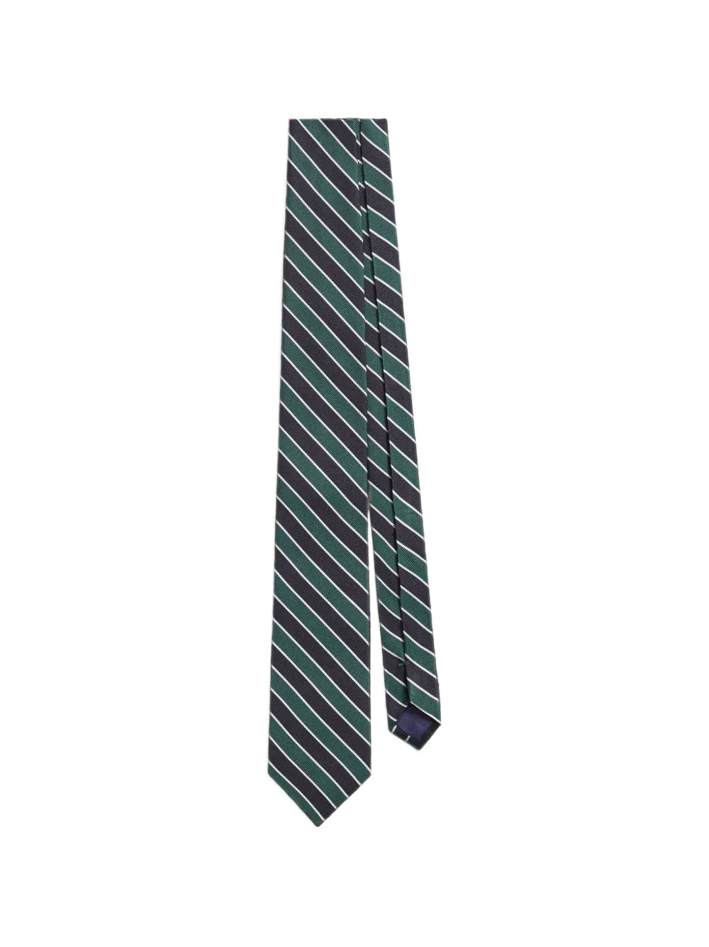striped silk tie