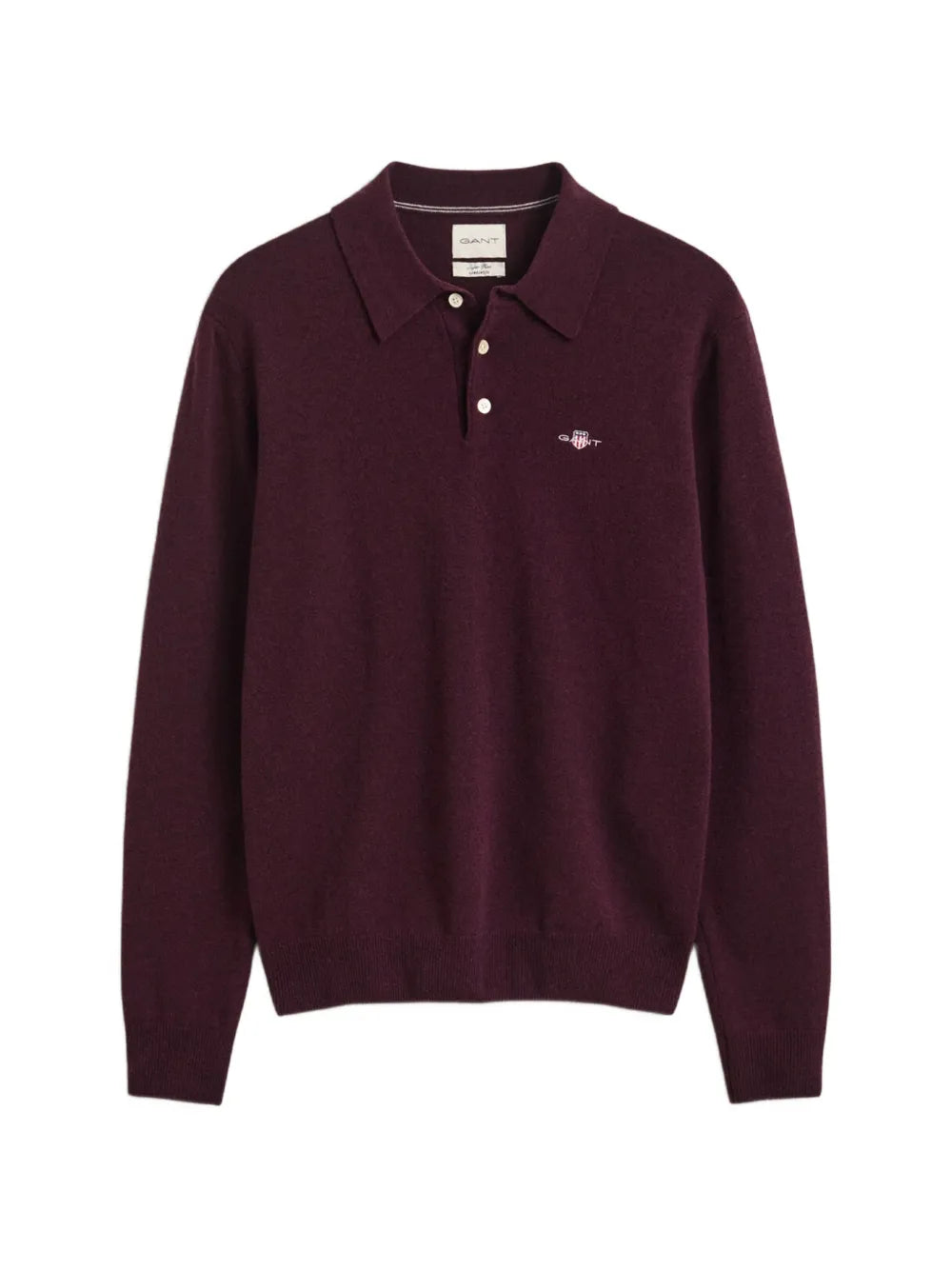 logo-embroidered polo shirt