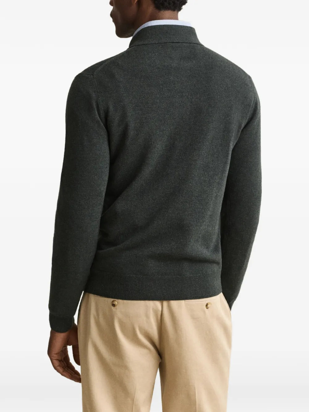 long-sleeve polo shirt