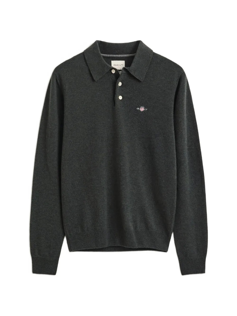 long-sleeve polo shirt