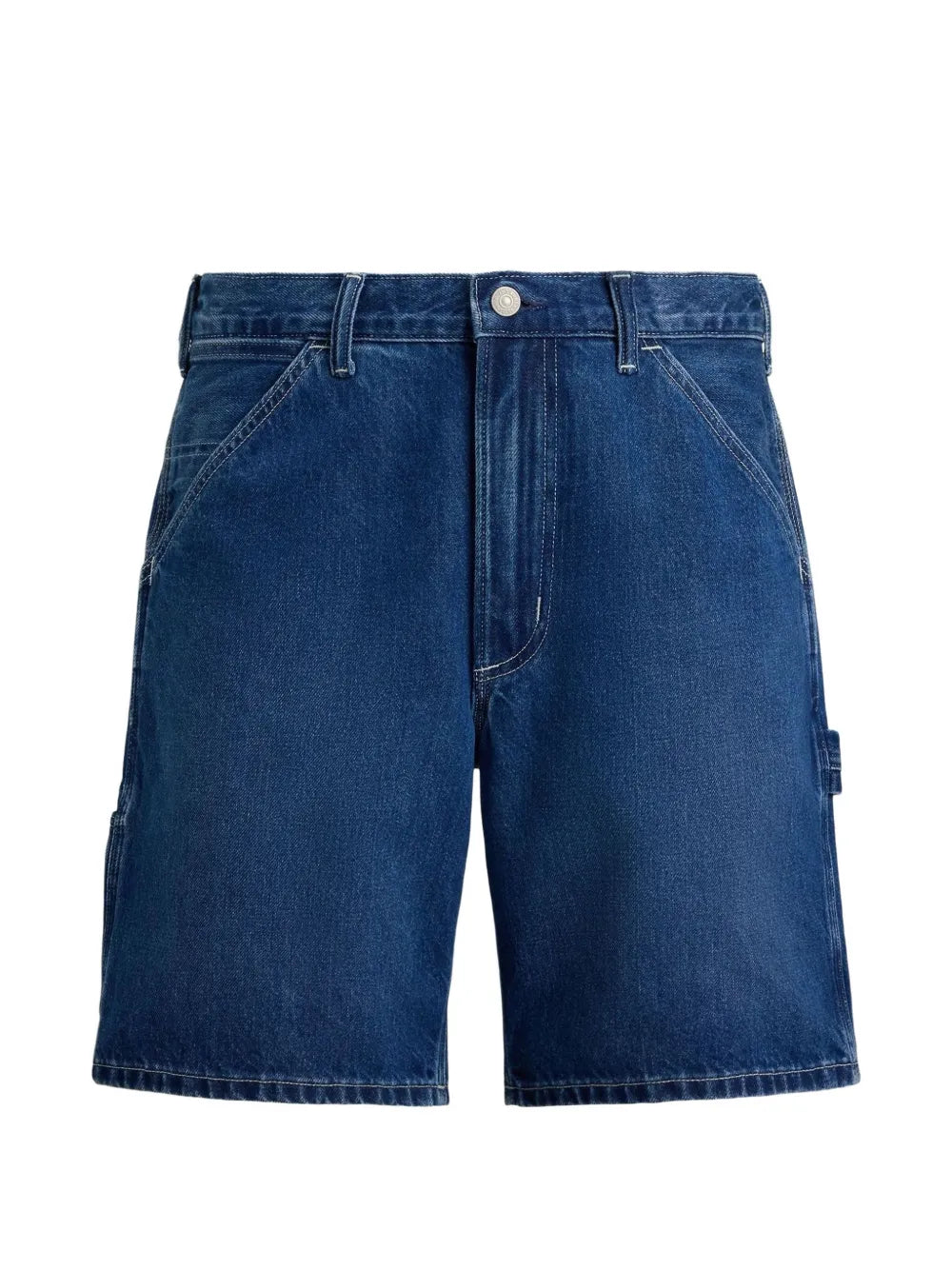 logo-embroidered carpenter shorts