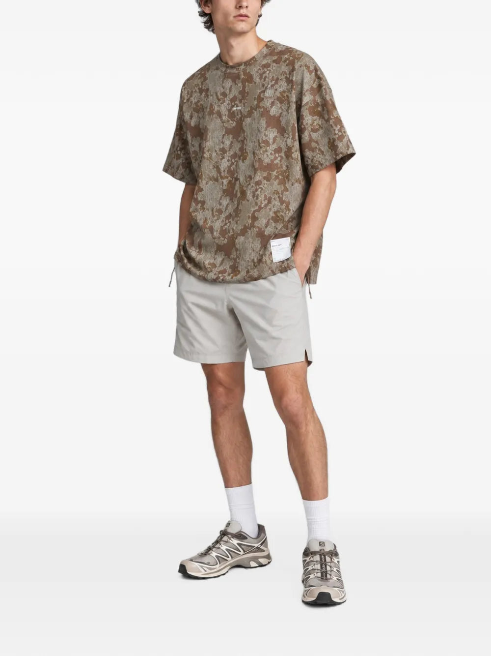 Space‑O™ camo-print T-shirt