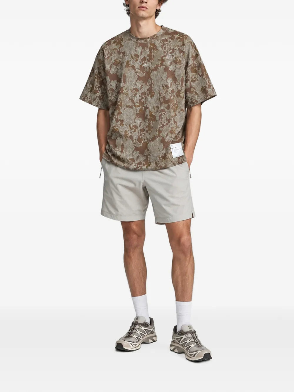 Space‑O™ camo-print T-shirt