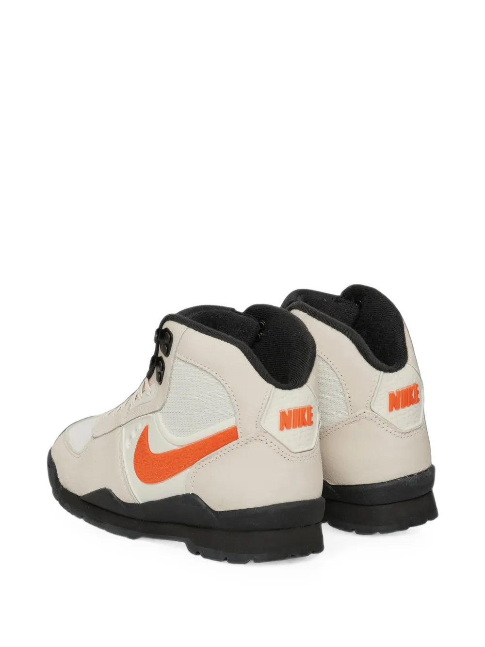 Swoosh-Logo Panelled Sneakers