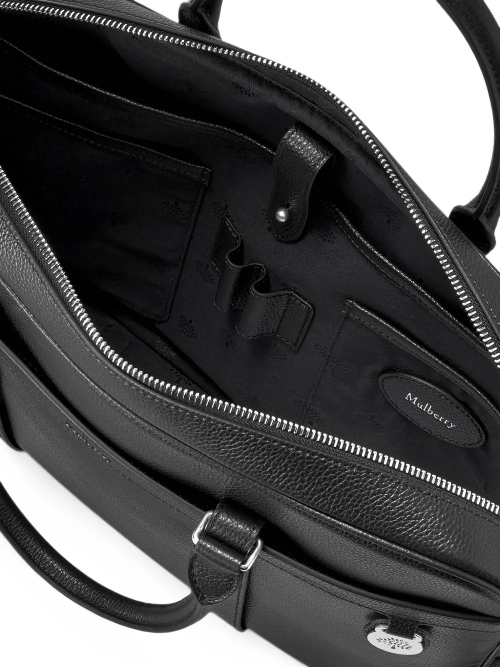 Heritage grain leather briefcase