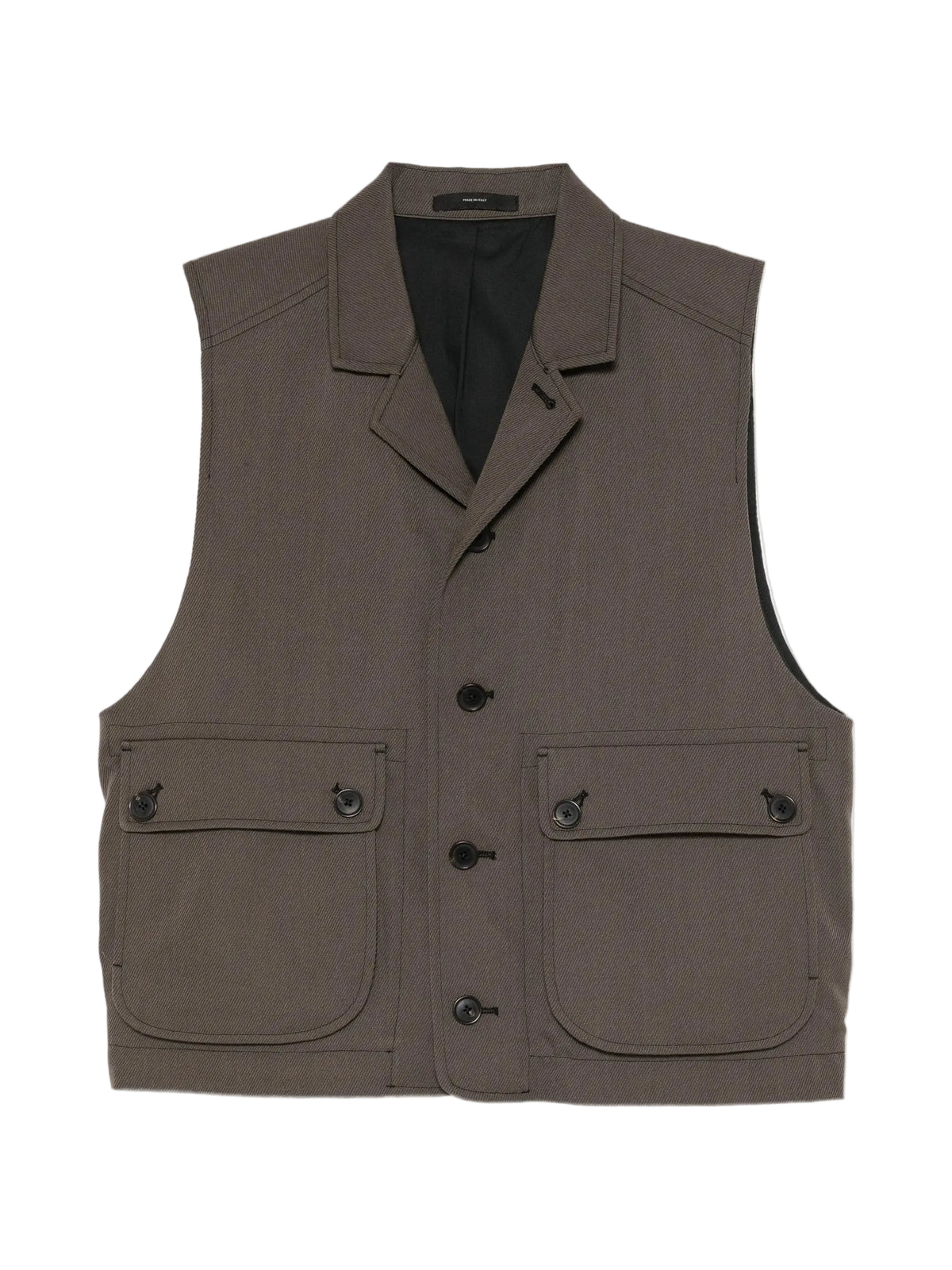 Twill Vest Jacket