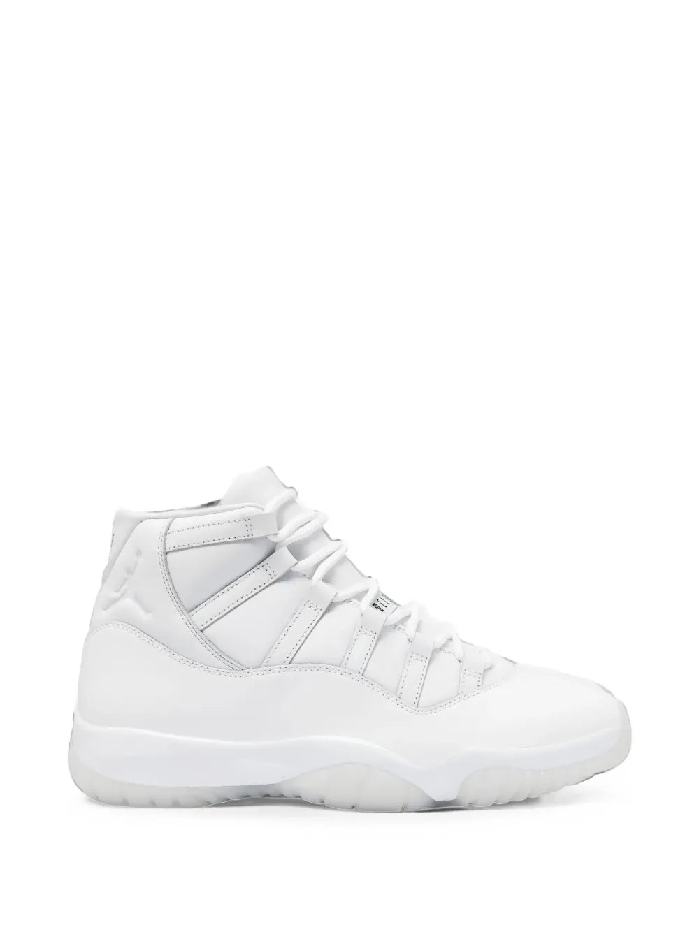 leather high-top sneakers