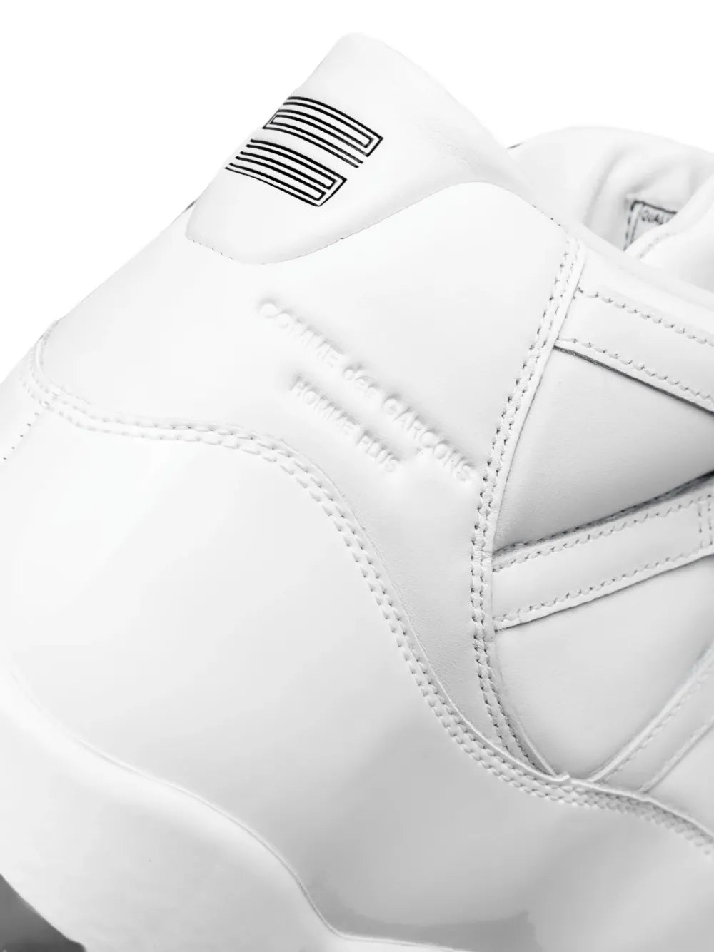 leather high-top sneakers