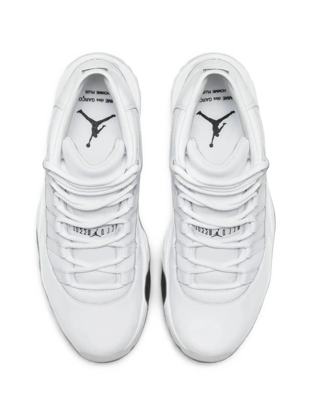 leather high-top sneakers