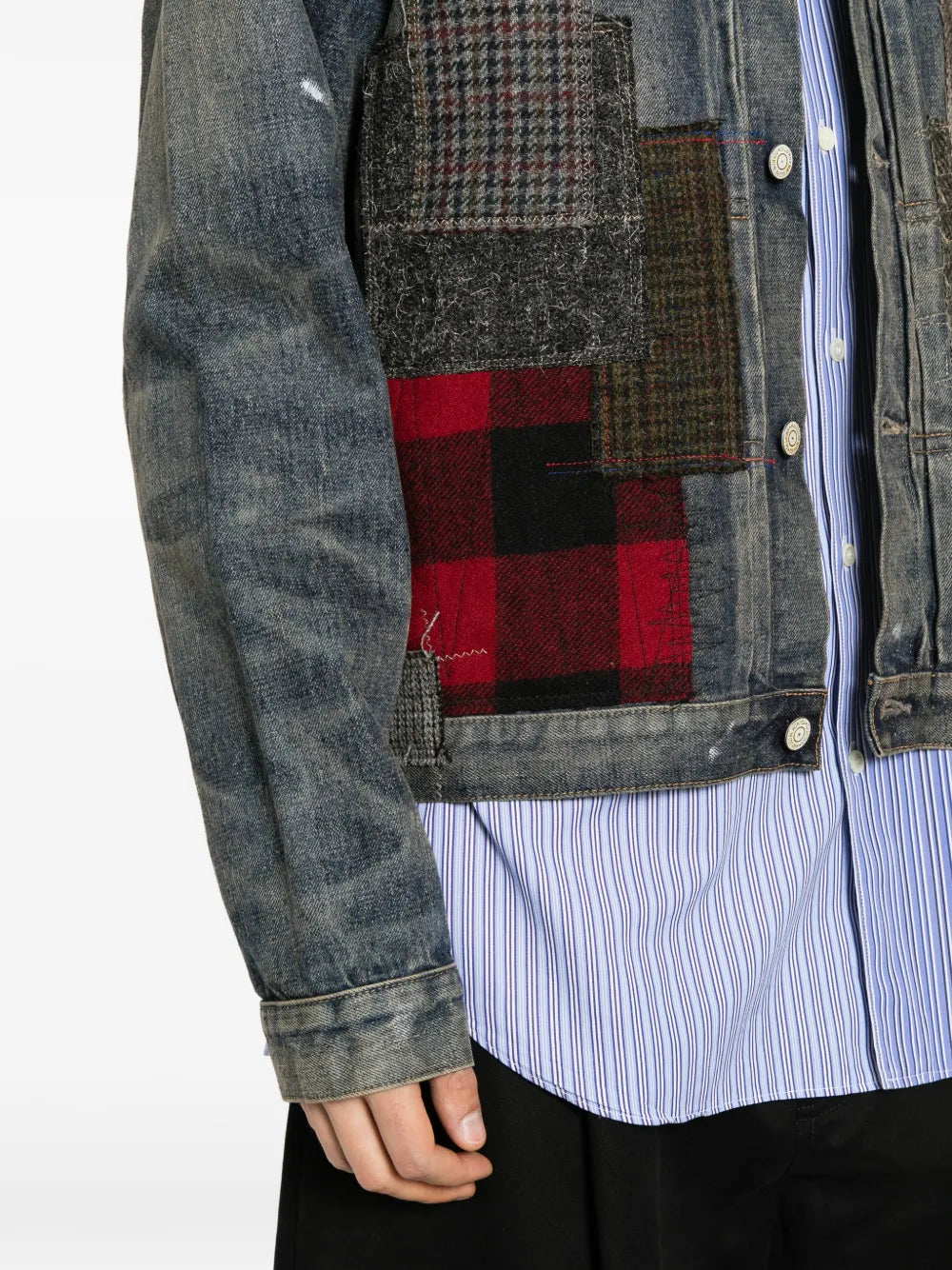 Patchwork Denim Jacket