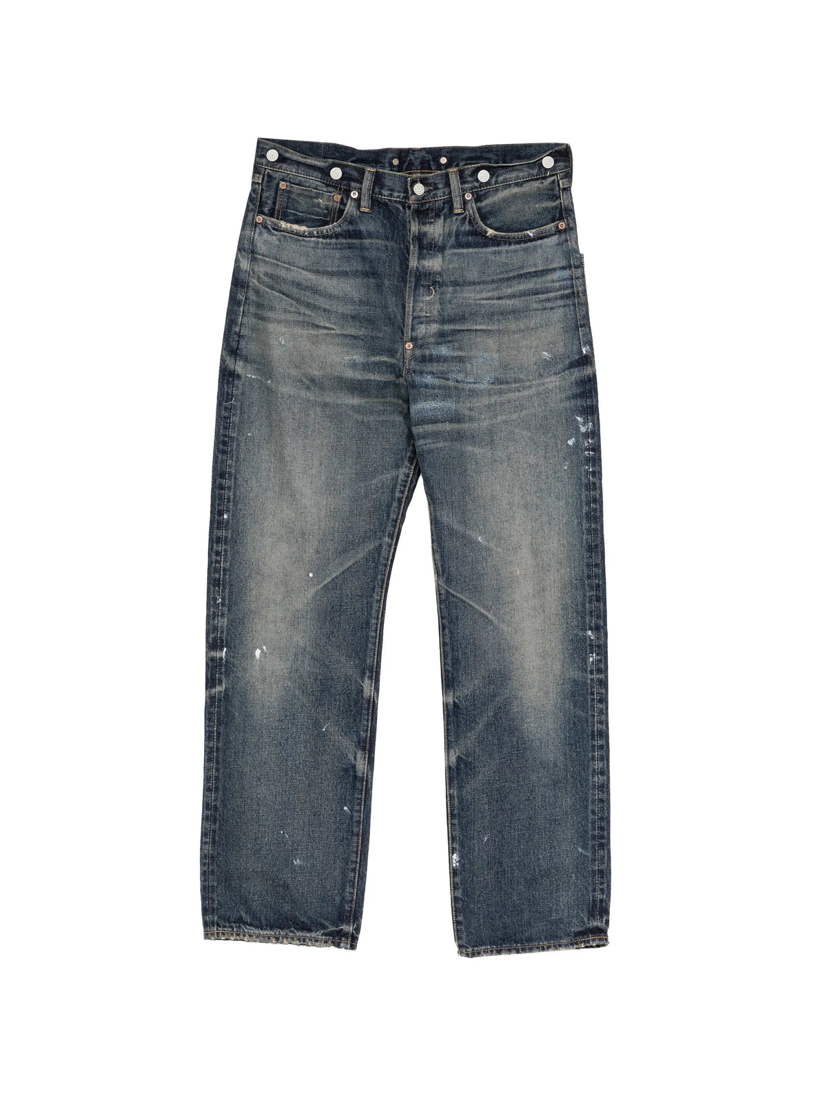 Graphic-Print Jeans